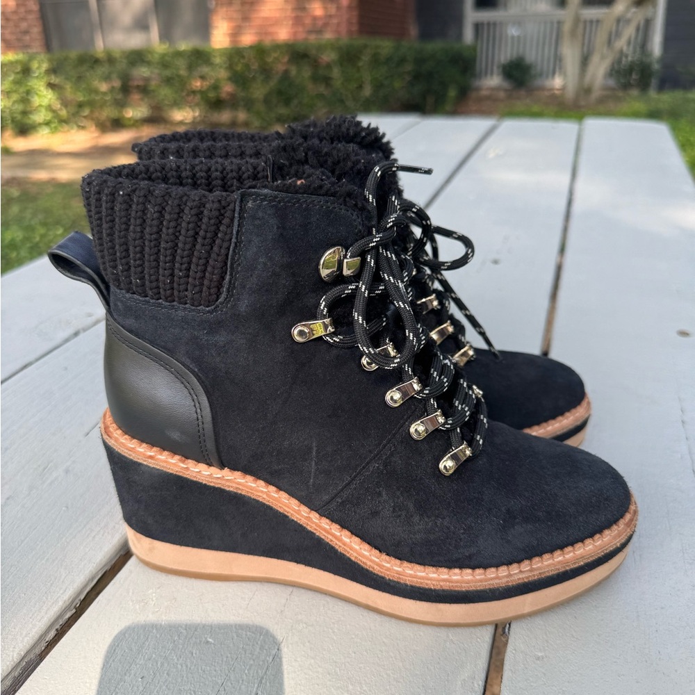 Kate Spade Willow Genuine Shearling Wedge Bootie 
S/ 7.5 - Picture 6 of 17